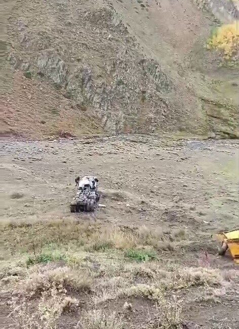 Erzurum-Tekman kara yolunun 2 bin 885 rakımlı Palandöken Geçidi’nde bugün