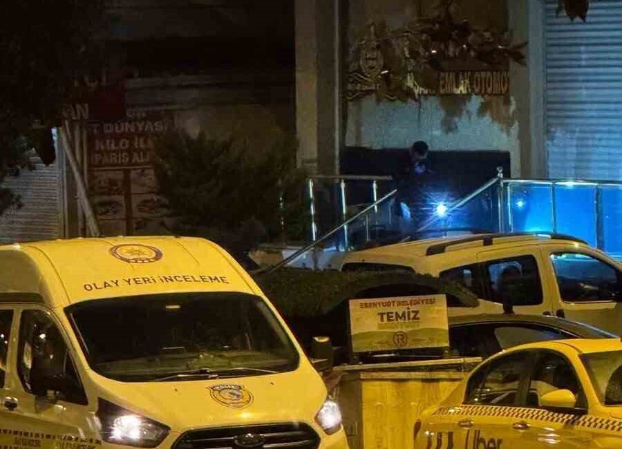 Esenyurt’ta bir emlak ofisine kimliği belirlenemeyen şahıs ya da şahıslar