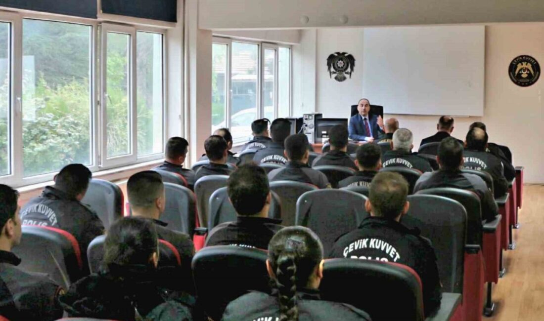 Eskişehir İl Emniyet Müdürü Tolga Yılmaz, Çevik Kuvvet Şube Müdürlüğü