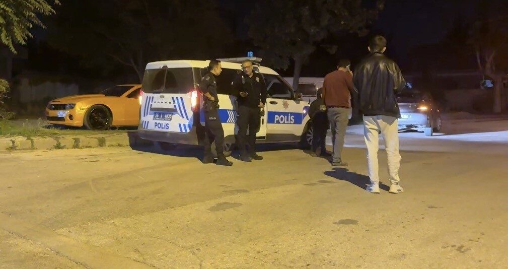 Eskişehir’de, sivil trafik ekipleri tarafından durdurulan bir panelvan minibüs sürücüsünün