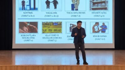 Eskişehir İl Emniyet Müdürlüğü Özel Güvenlik Şube Müdürlüğü, okullardaki özel