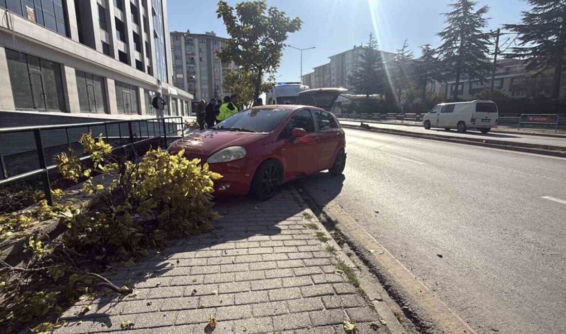 Eskişehir’de meydana gelen trafik kazasında alkollü olduğu belirlenen bir sürücü,