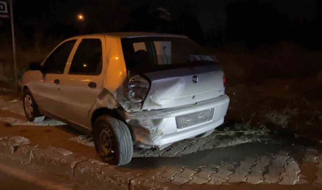 Eskişehir’de yaşanan bir trafik kazasında hafif ticari araç ile otomobil