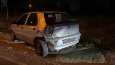 Eskişehir’de yaşanan bir trafik kazasında hafif ticari araç ile otomobil