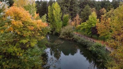 Eskişehir’de sonbahar mevsimiyle birlikte başlayan yağışlar, şehre hem görsel bir