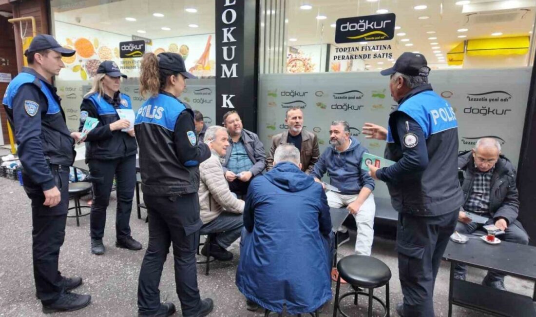 Samsun İl Emniyet Müdürlüğü Toplum Destekli Polislik Şube Müdürlüğü ekipleri,