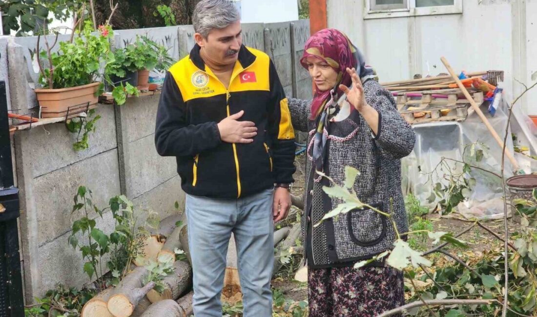 DÜZCE – Düzce’nin Yayakbaşı köyünde kötü hava koşulları sebebiyle bir