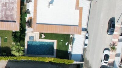 Manisa Büyükşehir Belediye Başkanı Ferdi Zeyrek’in evinin havuzuna ait makine