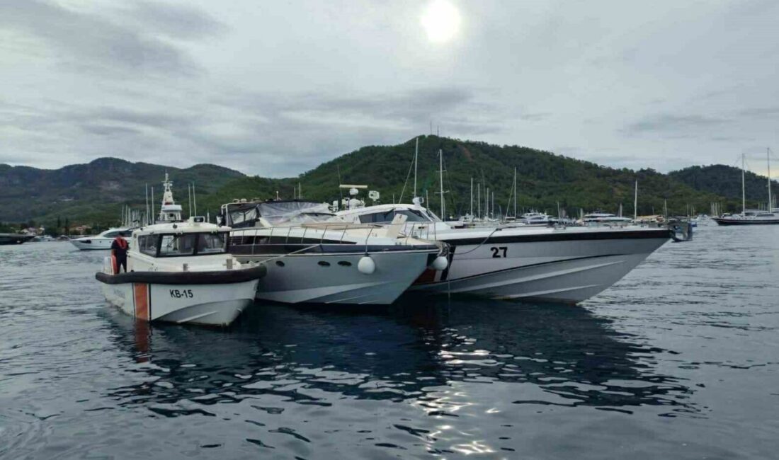 Fethiye sahilinde Sahil Güvenlik ekipleri tarafından gerçekleştirilen operasyonda 29 düzensiz