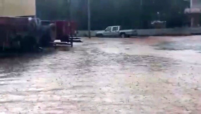 Gaziantep’te özellikle güney kesimler ve Oğuzeli ilçesinde yaşanan dolu ve