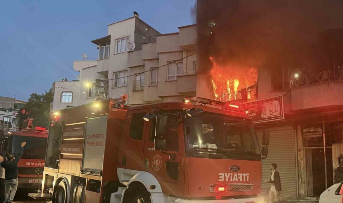 Gaziantep’in Nizip ilçesinde meydana gelen bir yangında yaralanan 14 yaşındaki