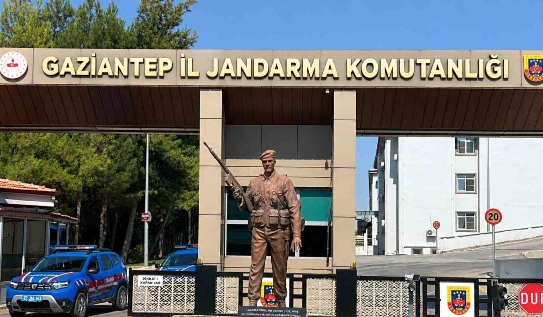 Gaziantep’te jandarma ekipleri tarafından son bir ay içinde yapılan operasyonlar