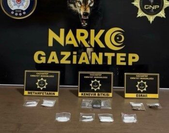 Gaziantep’te son bir haftada yapılan narkotik operasyonlarında yakalanan 294 şüpheliden
