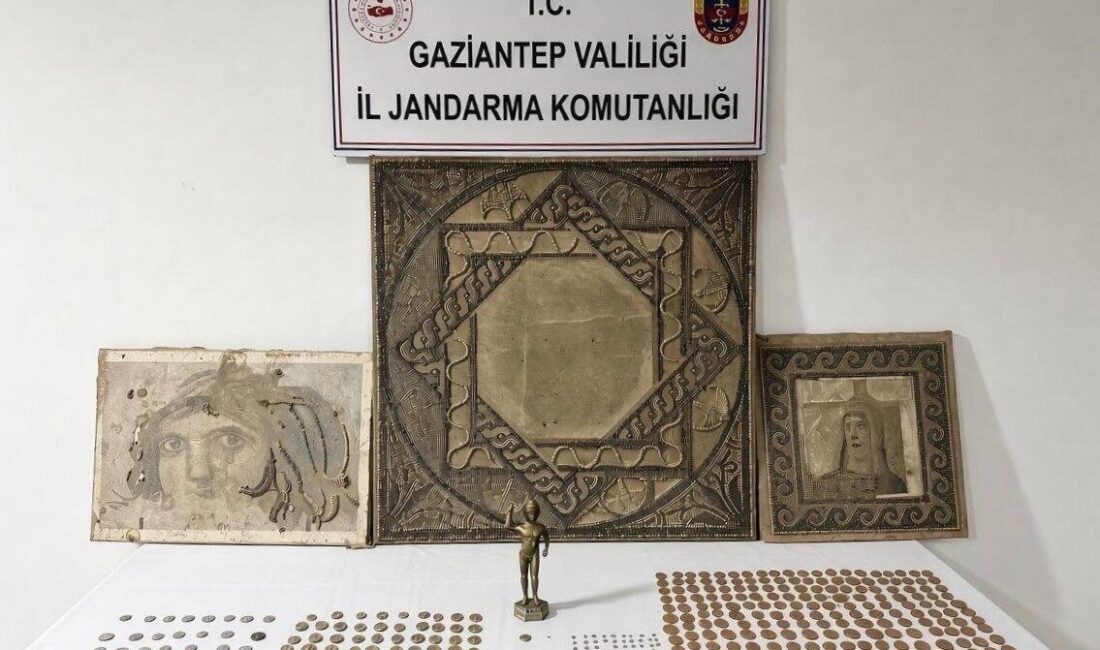Gaziantep’te fake historical artifacts ile dolandırıcılık yapmaya çalışan bir şüpheli,