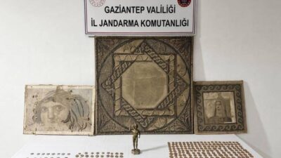 Gaziantep’te fake historical artifacts ile dolandırıcılık yapmaya çalışan bir şüpheli,