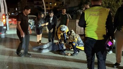 Antalya’nın Gazipaşa ilçesinde gece geç saatlerde gerçekleşen bir trafik kazasında,