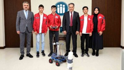 Pütürge Robotik Kulübü öğrencileri, TEKNOFEST 2026’da Türkiye 4’üncüsü olan Pütürge