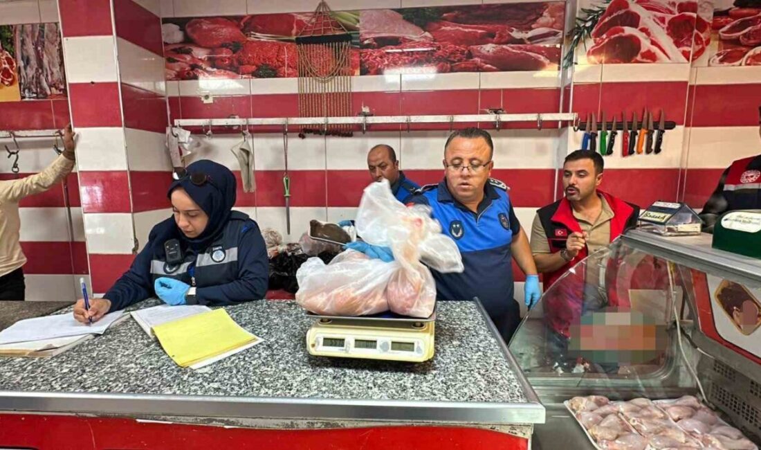 Haliliye Belediyesi Zabıta Müdürlüğü ekipleri, ilçede yaptıkları denetimler kapsamında bozulmuş