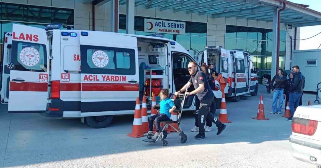 Samsun’un Vezirköprü ilçesine bağlı Sarıdibek Mahallesi Köyderesi mevkisinde bulunan bir