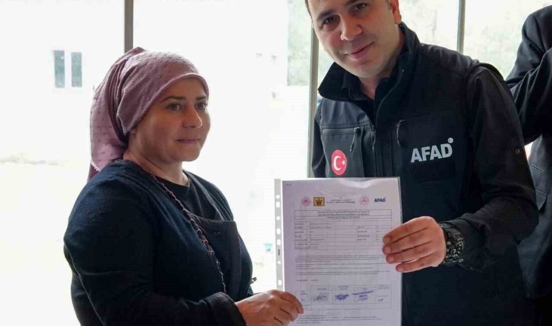 Adıyaman’ın Gölbaşı ilçesine bağlı Harmanlı Beldesi’nde düzenlenen törende Yeni Mahalle