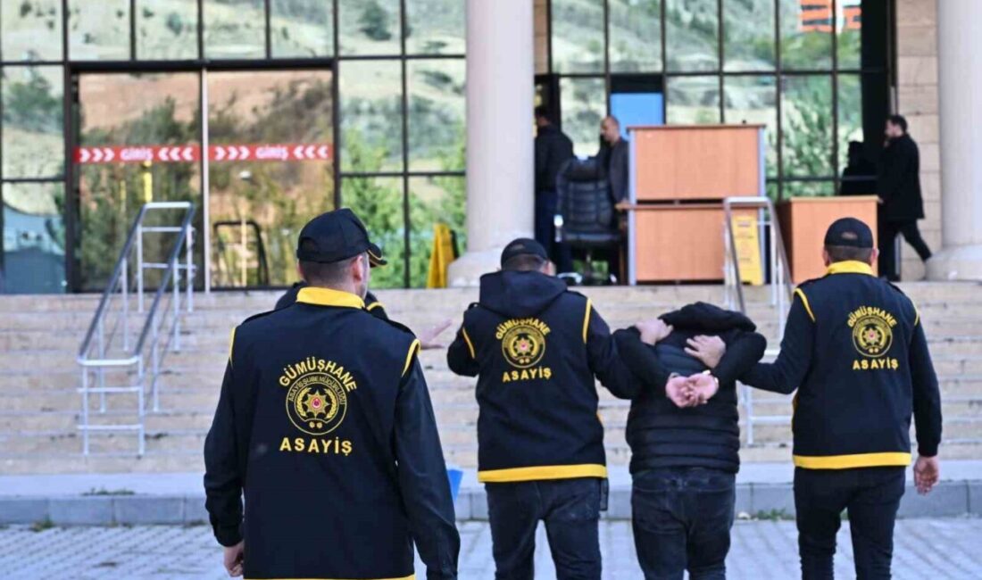 Gümüşhane’de aynı apartman içerisinde bulunan iki farklı daireden altın ve