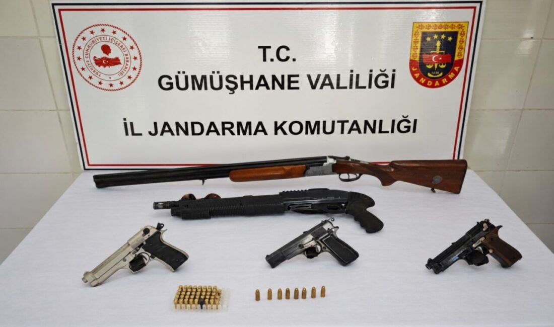 Gümüşhane’nin Şiran ilçesine bağlı İnözü ve Belen köylerinde jandarma operasyonları