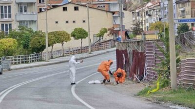 Gümüşhane’de meydana gelen olayda, kanalizasyondan yayılan gaz nedeniyle endişe oluşurken,