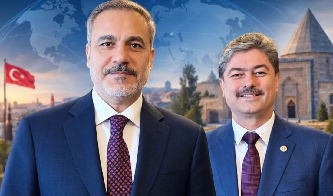 AK Parti Kırşehir Milletvekili Necmettin Erkan, Dışişleri Bakanı Hakan Fidan’ın