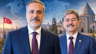 AK Parti Kırşehir Milletvekili Necmettin Erkan, Dışişleri Bakanı Hakan Fidan’ın