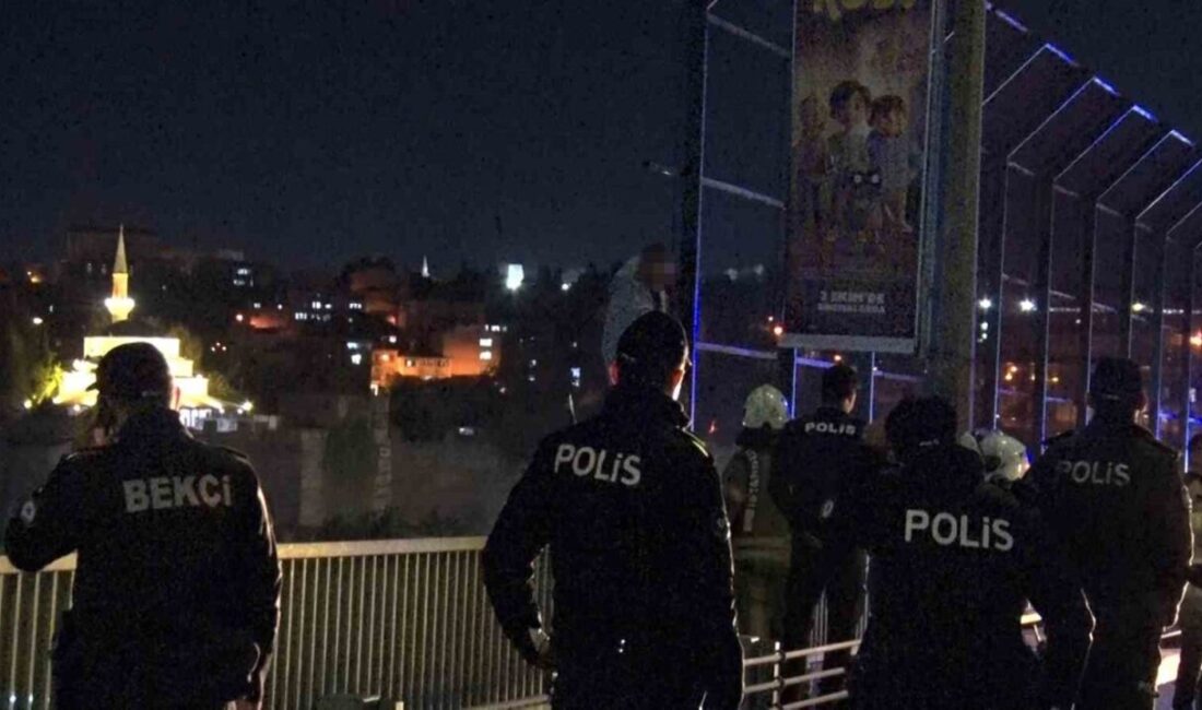 Haliç Köprüsü’nde Mecidiyeköy istikametinde akşam saatlerinde meydana gelen bir olayda,