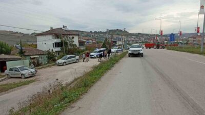 Samsun’un Havza ilçesinde iki otomobilin karıştığı trafik kazasında anne ve