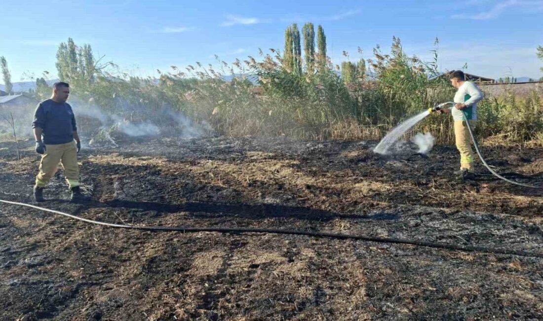 Hisarcık ilçesindeki bir otluk alanda meydana gelen yangın, ekiplerin hızlı