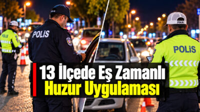 Yozgat İl Emniyet Müdürlüğü ekipleri, kent genelinde huzur ve güven