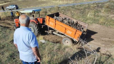 Yozgat’ta 80 yaşındaki Ali Yeşildağ, kendi imkanlarıyla köylülerle bir araya