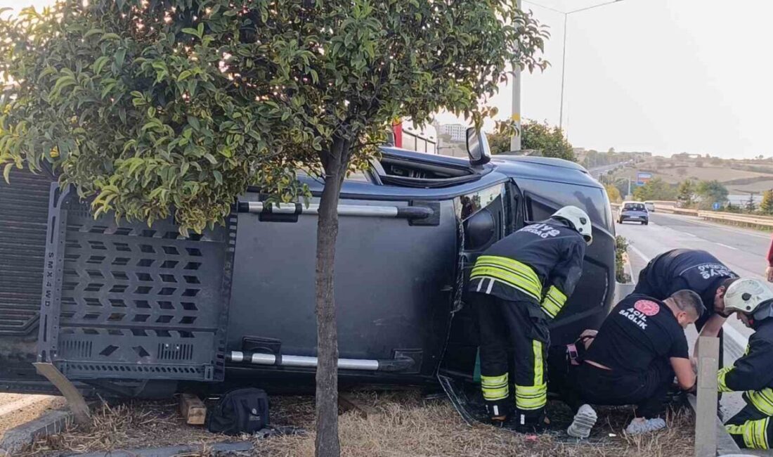 Tekirdağ’da yaşanan olayda, bir vatandaşın torunuyla marketten çıktığı sırada aracının