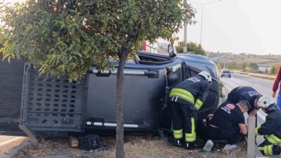 Tekirdağ’da yaşanan olayda, bir vatandaşın torunuyla marketten çıktığı sırada aracının