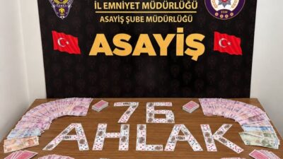 Iğdır’da son bir ayda düzenlenen operasyonlarda 13 kişiye 150 bin
