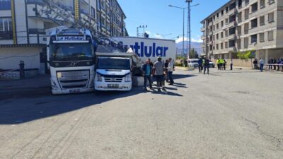 Iğdır ilinde, tır ile hafif ticari araç sürücüleri arasında yaşanan