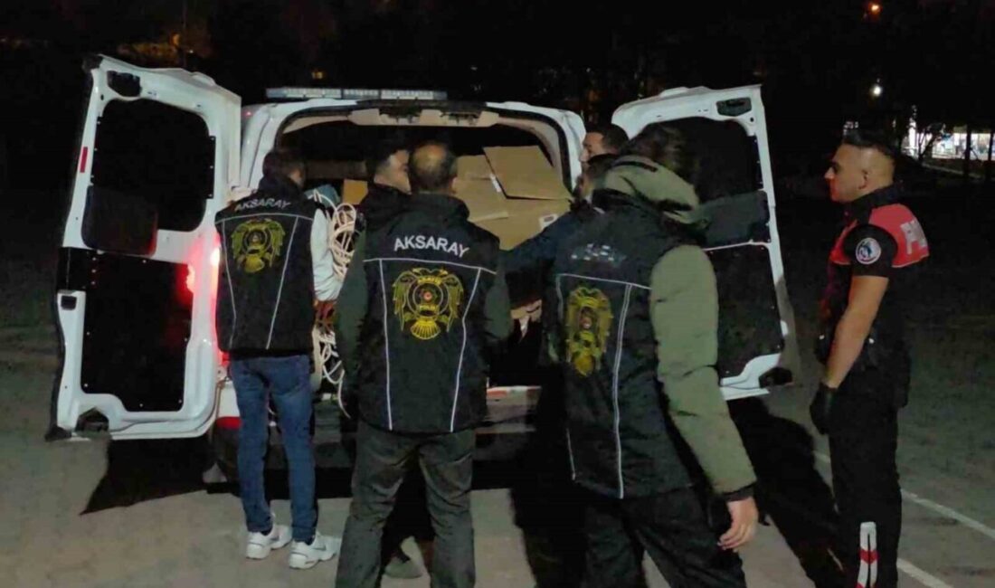 Aksaray’da tır ve inşaatlardan hırsızlık yapan bir şüpheli, polisin operasyonu