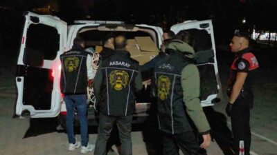 Aksaray’da tır ve inşaatlardan hırsızlık yapan bir şüpheli, polisin operasyonu