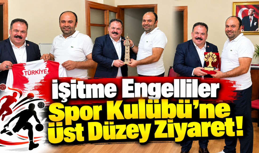 Türkiye İşitme Engelliler Spor Federasyonu Başkanı Dursun Güzel, Yozgat İşitme