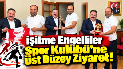 Türkiye İşitme Engelliler Spor Federasyonu Başkanı Dursun Güzel, Yozgat İşitme