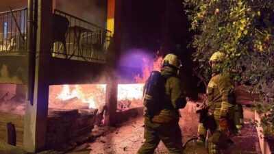 Hatay’ın İskenderun ilçesinde bulunan bir evin bodrum katında çıkan yangın,