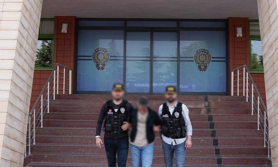Isparta’da, polis ekipleri tarafından 10 yıl 8 ay kesinleşmiş hapis