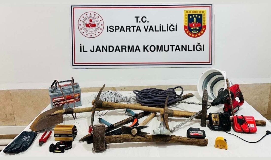 Isparta’da son üç ay içinde gerçekleştirilen on operasyonda, toplamda 30