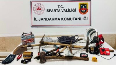 Isparta’da son üç ay içinde gerçekleştirilen on operasyonda, toplamda 30