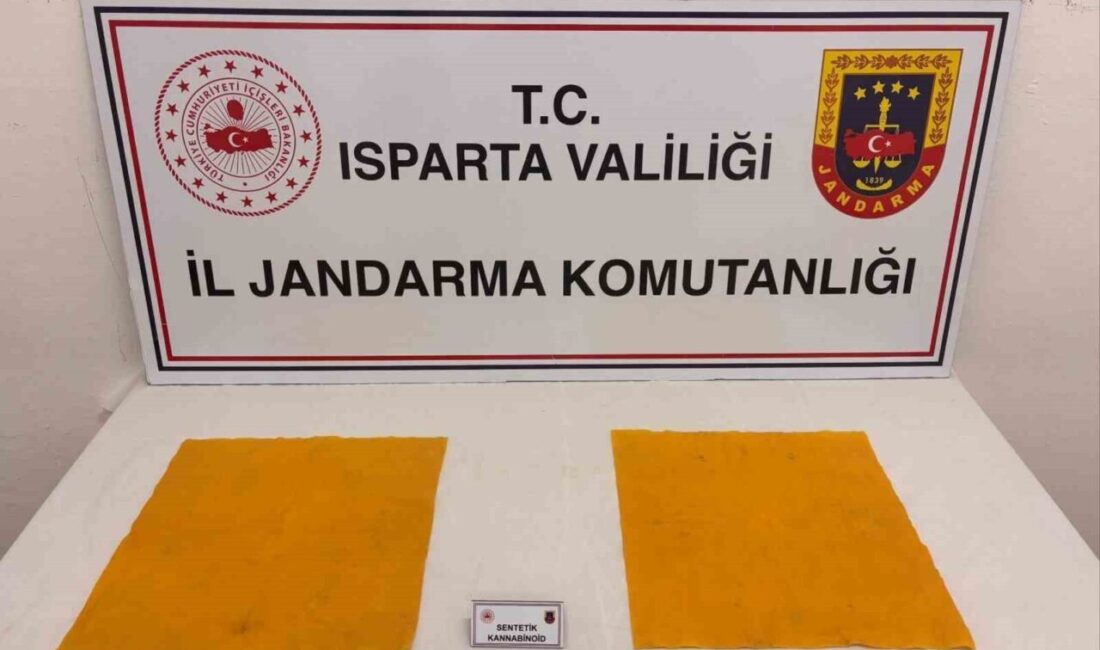 Gönen ilçesinde yapılan uyuşturucu operasyonunda jandarma tarafından yakalanan bir kişi