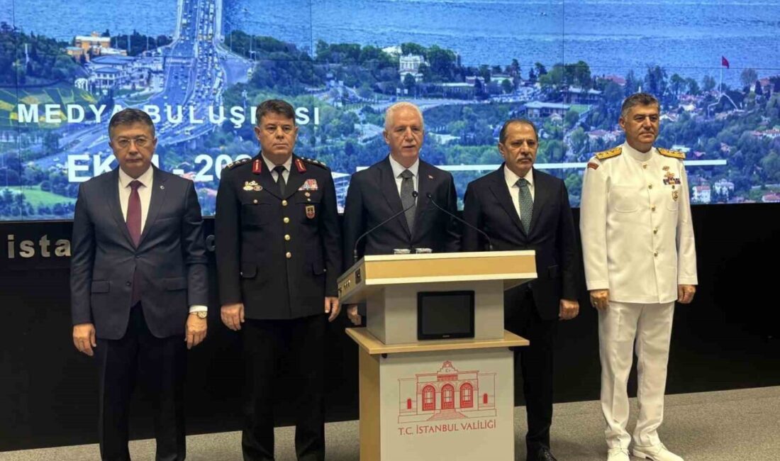 İstanbul Valisi Davut Gül, 2026 yılının ilk 9 ayına ilişkin