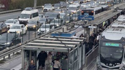 İstanbul’da Beşiktaş-Başakşehir ve Galatasaray-Fenerbahçe maçları öncesinde trafik yoğunluğu erken saatlerde