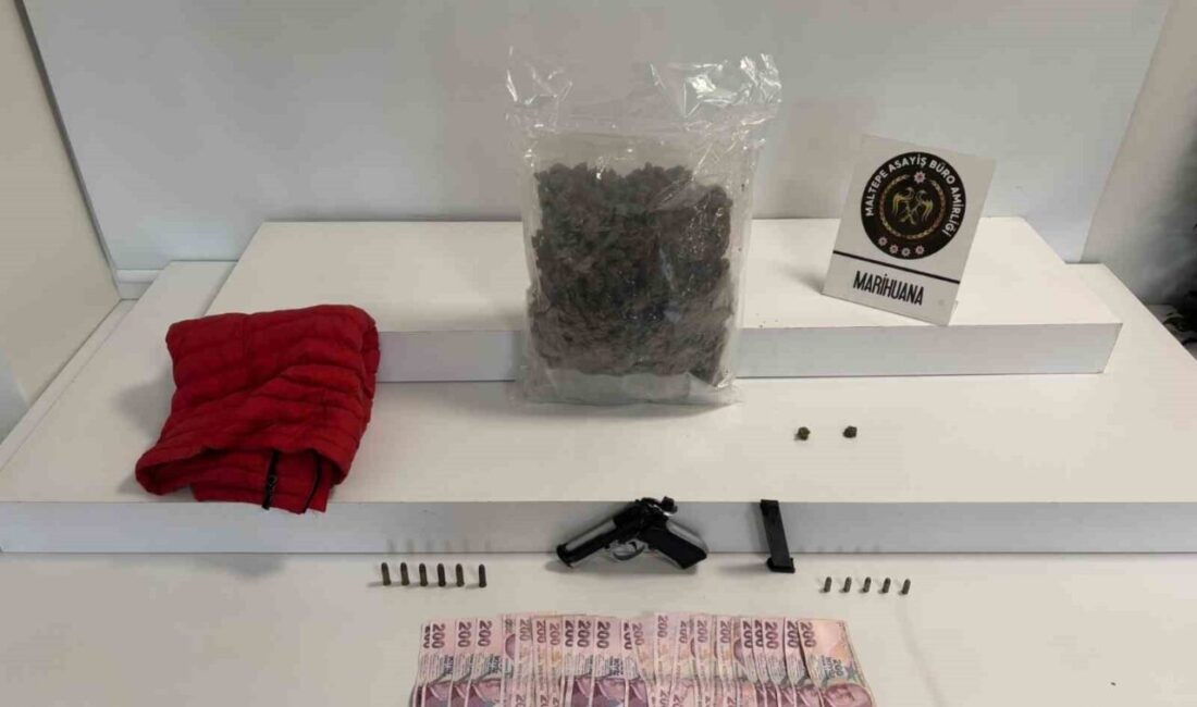 İstanbul’un Maltepe ve Kartal ilçelerinde polisin düzenlediği operasyonlarda çok miktarda